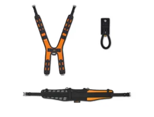 סט חגורת מותן עם כתפיות Advance X-Flex - מידה S/M/L