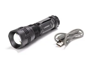 פנס לד נטען מוגן מים 1300lumens כולל סוללה
