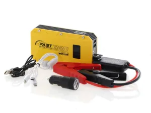 בוסטר התנעה לרכב 12v סוללה 10000mah תוצרת DECA איטליה לרכב בנזין עד 3500 סמ"ק ודיזל עד 2500 סמ״ק