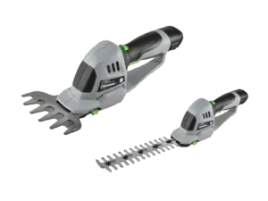 גוזם גדר חיה - מגזמת עיצוב נטענת 12v עם שני ראשים + סוללה 2.0Ah + מטען