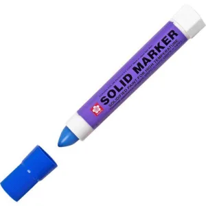 צבע סימון יבש מוצק כחול Solid Marker תוצרת יפן