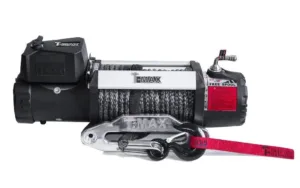 כננת משיכה 24v כוח משיכה 5.6 טון 12500lbs - חבל סינטטי 1134431