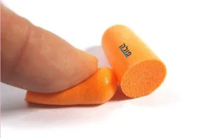 Alternative view of אטמי אוזניים לחיצה מתנפחים חד-פעמיים דגם 3m 1100 - סט 200 זוגות