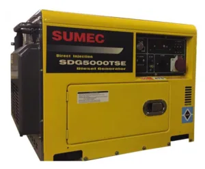 לא במלאי! גנרטור דיזל תלת פאזי מושתק 5500w עם סטרטר