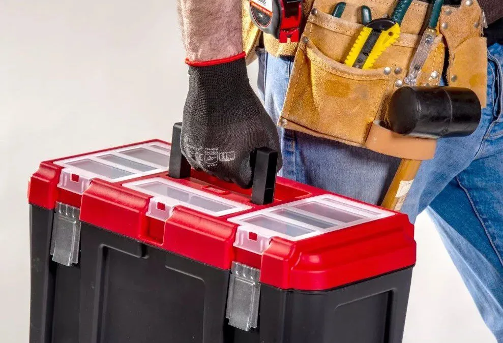 ארגז כלים 19" כולל 3 ארגוניות ברגים "5.5 מתנה מיוצר בישראל TFN000032 – תמונה 3