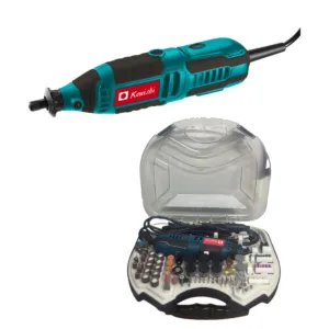 משחזת ציר 150w דרמל כולל 211 חלקים/אביזרים 10000-36000 סל"ד