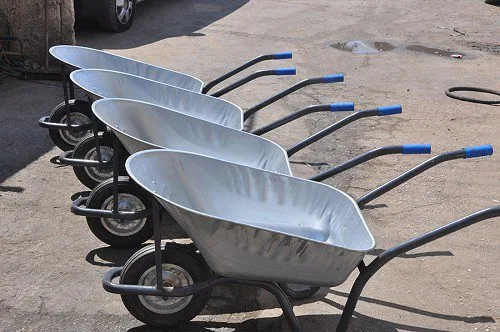 לא במלאי! מריצה עמוקה 100 ליטר חזקה מגולוונת "14 גלגל גומי מלא עם מיסב – תמונה 2