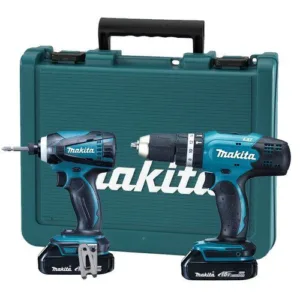 סט 2 כלים 18v - מברגה אימפקט ומקדחה רוטטת 18V1.5AmpX2
