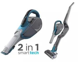 שואב אבק אלחוטי 18v עומד ונייד 2 ב 1 כולל תאורת Led