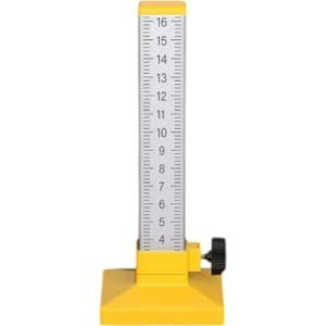 סרגל מדידה וסימון ליישור ריצוף עם מאזנת לייזר 165 מ"מ