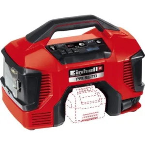 קומפרסור נטען 18v או חשמלי 230v היברידי הספק 16 ליטר בדקה - גוף בלבד