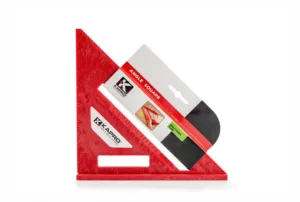זוויתן משולש זווית 90° אינצ'י לעבודה בעץ, בניית גגות עץ, רעפים בסיס רחב