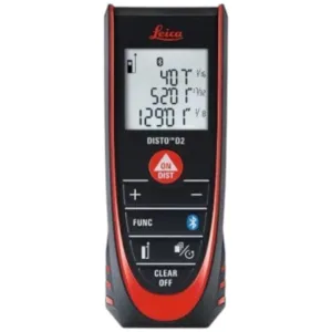 מד טווח לייזר עד 100 מטר סטייה ±1.5 מ"מ Bluetooth