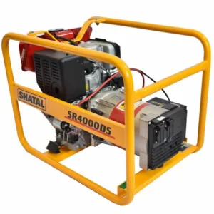 גנרטור דיזל חד פאזי 4000w כולל סטרטר ומצבר