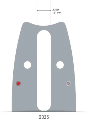 Alternative view of להב למסור שרשרת "18 מידה 3/8-063 לסטיל גדול