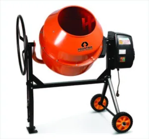 לא במלאי! מערבל בטון חשמלי 180 ליטר 650w גג"ש ברזל