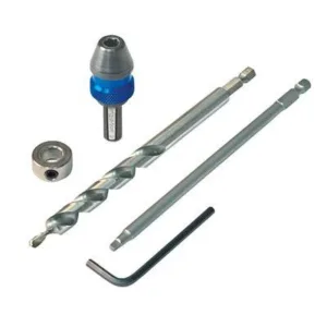 סט ביטים וראש להחלפה מהירה למברגה קרג - Quick Change Pocket-Hole Kit