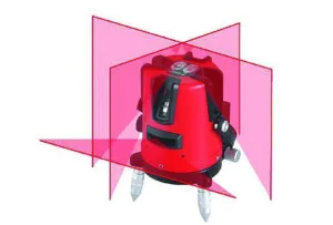 מאזנת לייזר אדום 5 קווים אוטומטי לעבודות פנים