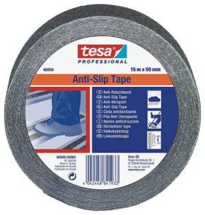 סרט נגד החלקה שחור רוחב 50 מ"מ אורך 15 מטר Anti-Slip Tape