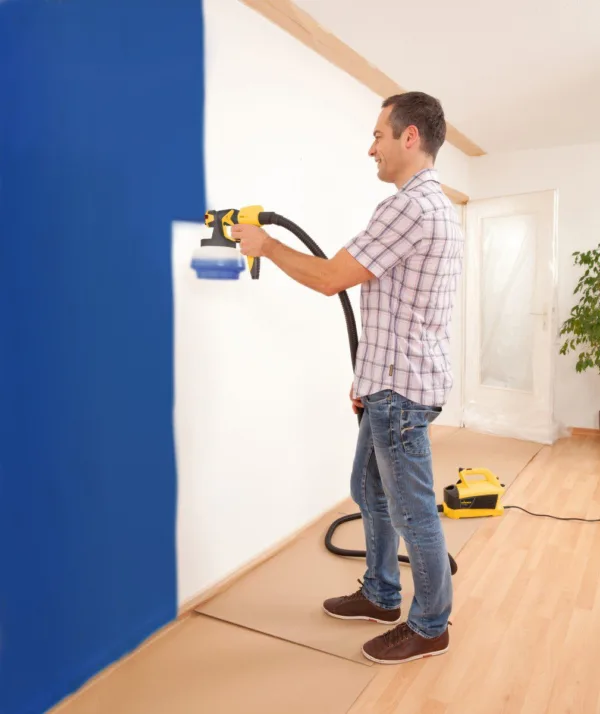 ⁦מרסס צבע חשמלי 2.5 מ"ר בדקה 630w לצבעי שמן ומים HVLP מקט 2361543⁩ – תמונה ⁦3⁩