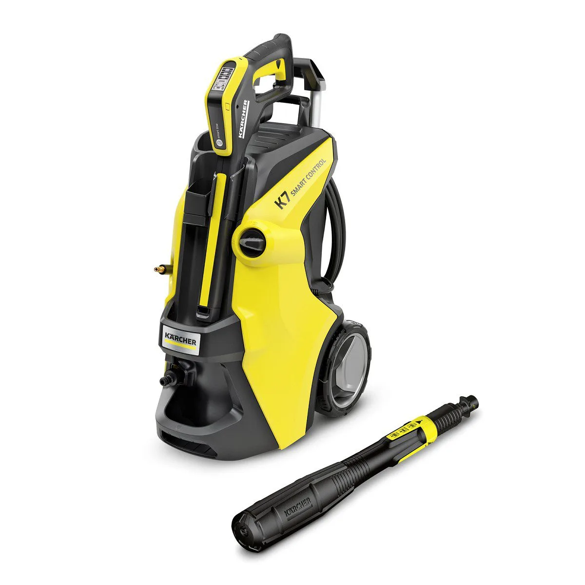 מכונת שטיפה בלחץ חד פאזי 180 בר 3000w מקט 1.317-200 KARCHER K7 Smart Control