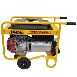גנרטור בנזין חד פאזי 7000w מיוצב AVR כולל סטרטר ומצבר מיכל דלק 25 ליטר