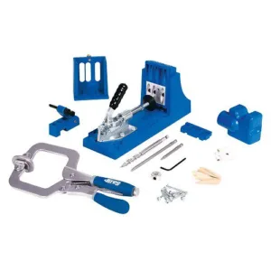 מערכת לבניה קלה וחכמה חיבור נסתר בעץ Kreg Jig K4 Master כולל קלמרה תוצרת ארה"ב