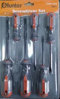 סט מברגים 6 יחידות 4x100 5x100 6x150 PH0x75 PH1x100 PH2x150