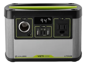 תחנת כח ניידת גנרטור נטען הספק 120w קיבולת 187Wh משקל 2.2 ק"ג