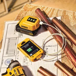 Alternative view of ממיר סוללות DEWALT ל- USB 10.8v 14.4v 18v