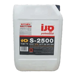 חומר ניקוי סנו חומר לשטיפת רצפות 10 ליטר S-2500 מתאים ל PVC ורצפות שונות