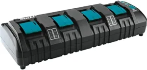 מטען לסוללות מקיטה 18v מקום ל 4 סוללות