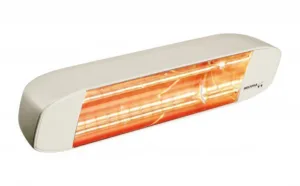תנור חימום אינפרא אדום 1500w מידה 45.5x13.9 ס"מ - צבע לבן - מוגן מים IPX5