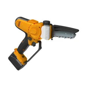 מסור שרשרת לגיזום נטען מיני 14.4v להב "5 מסור נטען כולל 2 סוללות 4A ומטען - שימון אוטומטי