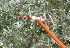 Alternative view of מנערת זיתים 12v תוצרת יוון 16 אצבעות למסיק עץ זית