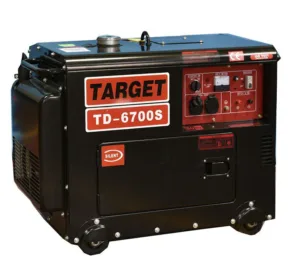 גנרטור דיזל חד פאזי 5000w מושתק כולל סטרטר חד פאזי T43005
