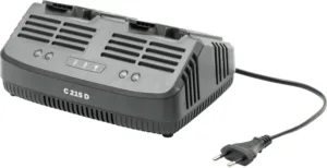 מטען כפול STIGA 20V - מטען כפול לסוללה סדרות 100 ו-300 דגם C215D סטיגה 50093