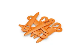 סט 8 להבים כתומים לחרמש FSA45 FSA 30 לראשי כיסוח PolyCut 2-2 / PolyCut 3-2