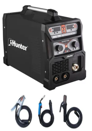 רתכת Co2 חד פאזי עד 250Amp משולבת ארגון ואלקטרודה Mig&Tig IGBT-250A