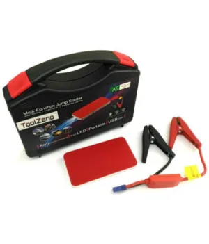 לא במלאי! בוסטר התנעה לרכב 12v סוללה 20000mAh מטען ופנס התנעה 3 שנות אחריות