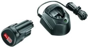לא במלאי! מטען בוש 12v דגם GAL1210 + סוללה 10.8v/12v הספק 1.5Ah - לסדרה ירוקה 1600A01L3D