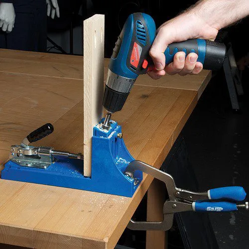 מערכת לבניה קלה וחכמה חיבור נסתר בעץ Kreg Jig K4 Master כולל קלמרה תוצרת ארה"ב – תמונה 3