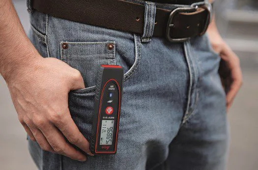 לא במלאי! מד טווח לייזר עד 60 מטר כולל Bluetooth אחריות ל- 3 שנים דיוק ±1.5 מ"מ – תמונה 5