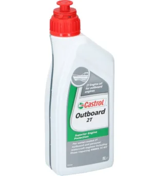 שמן מנוע 2 פעימות 1 ליטר Castrol מיכל לבן