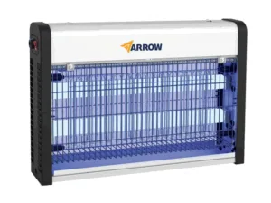 קטלן יתושים וחרקים 2x10W כולל 2 נורות UV מידות 379x72x264 מ”מ