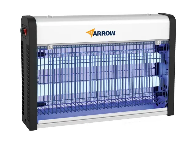 קטלן יתושים וחרקים 2x10W כולל 2 נורות UV מידות 379x72x264 מ”מ