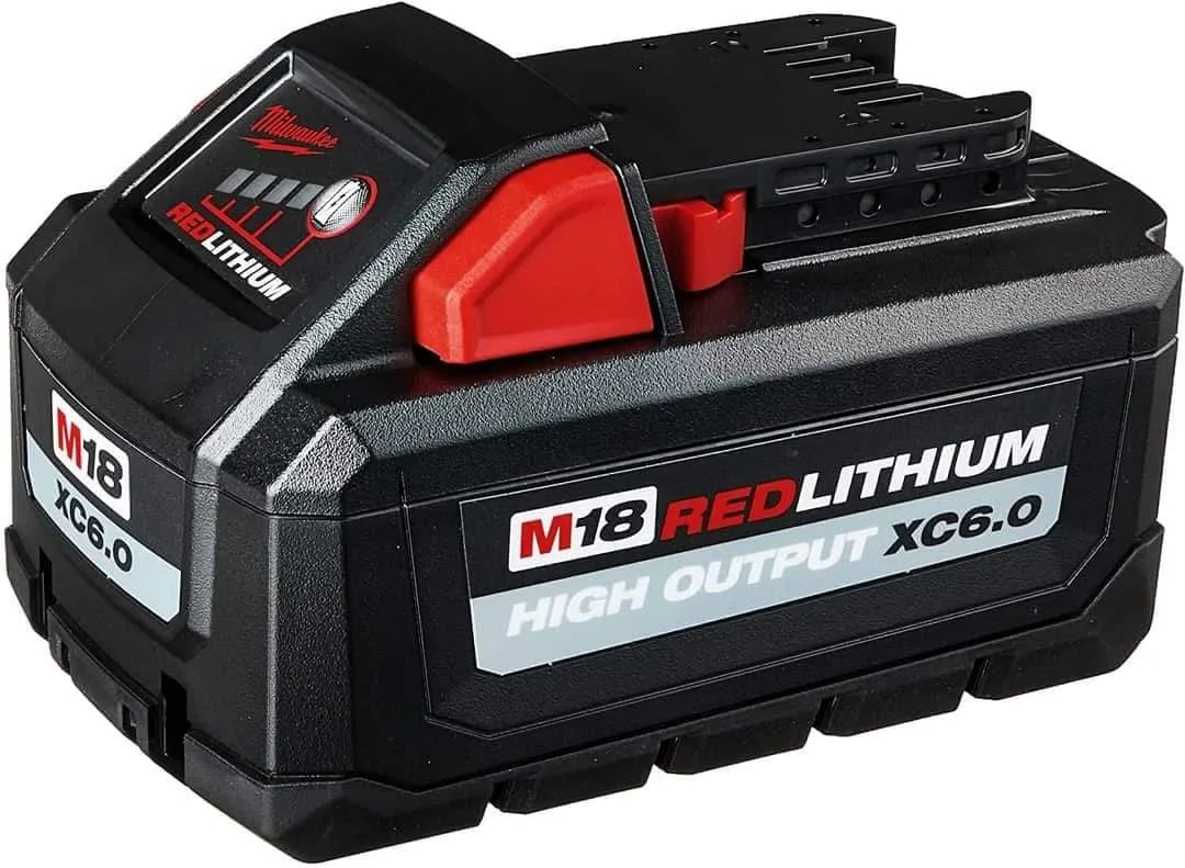 לא במלאי! סוללה 18V הספק 6.0Ah לתיום Li-Ion