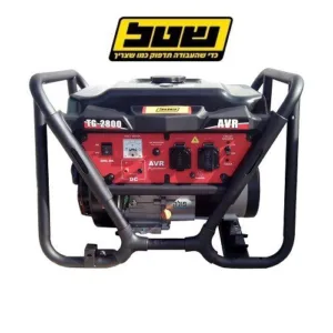 לא במלאי! גנרטור בנזין חד פאזי 2200w מיוצב AVR מקט T42002