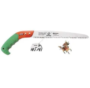 מסור יד ישר מחורץ + נרתיק 270 מ"מ