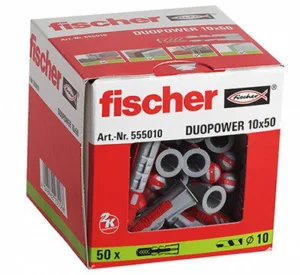 מיתד ניילון אוניברסלי 10 מ"מ אורך 50 מ"מ DUOPOWER דיבל מארז 50 יח